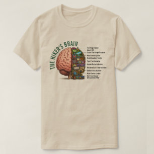 HIker's Brain funny T-Shirt
