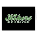 Hikers Do it in The Woods