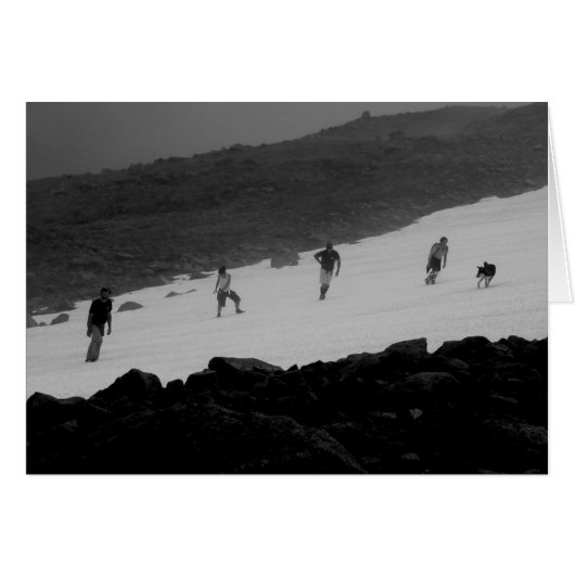 Hikers on Nadina Mountain Cards (Front Horizontal)