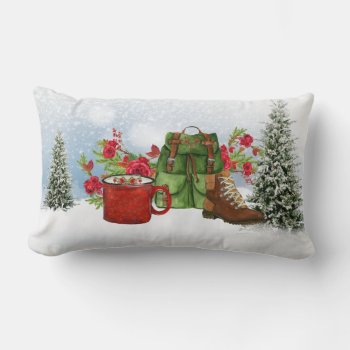 Hikers Pillow by ChristmasBellsRing at Zazzle
