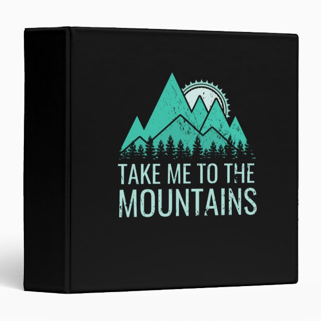 Hiking 3 Ring Binder (Front/Spine)