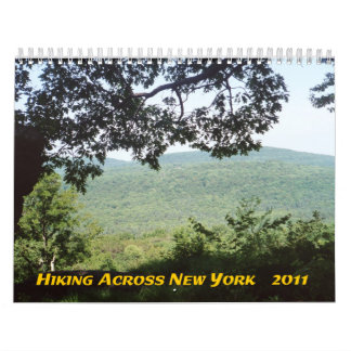 Hiking Across New York 2011 Calendar