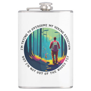 Hiking Addiction Flask
