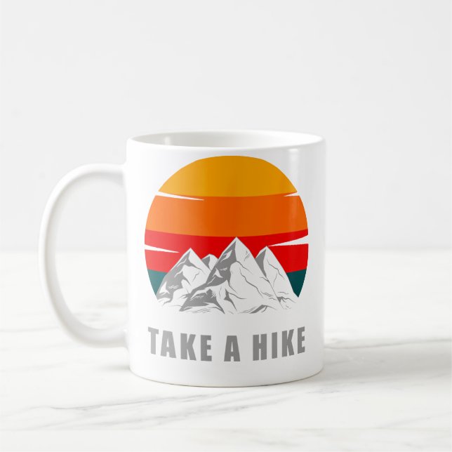 Hiking Apparel Outdoor Camping Backpacking Hiking Coffee Mug (Left)