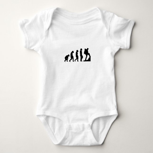 Hiking Baby Bodysuit (Front)