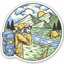Hiking Backpack Camping Nature Photographer