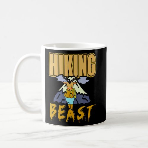 Hiking Beast Cute Awesome Hiker   Present    Coffee Mug