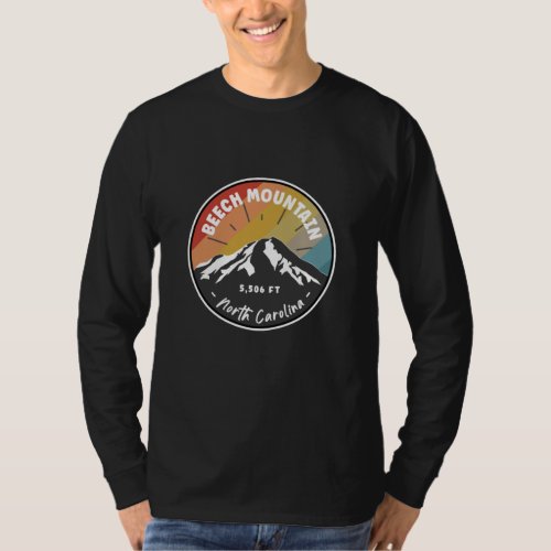 Hiking Beech Mountain _ North Carolina T_Shirt