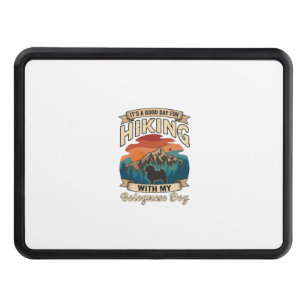 Hiking Bolognese Dog Mountains Sunset Hitch Cover