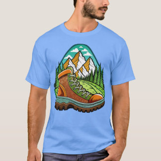 hiking boot simple Graphic T-Shirt