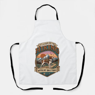 Hiking Brittany Dog Backpack Mountains Apron