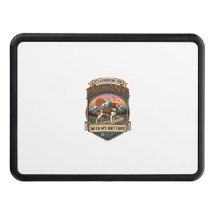 Hiking Brittany Dog Backpack Mountains Hitch Cover