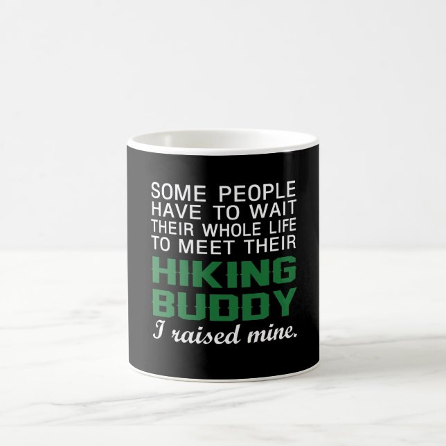 Hiking Buddy Coffee Mug (Center)
