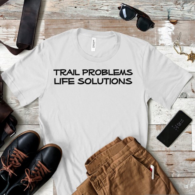 Hiking camping humor black T-Shirt (Creator Uploaded)