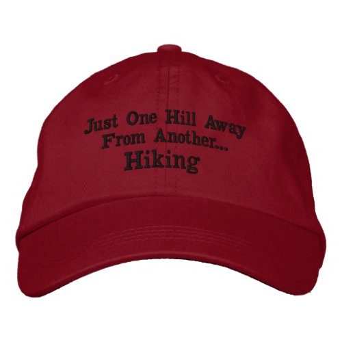Hiking Cap _ Red