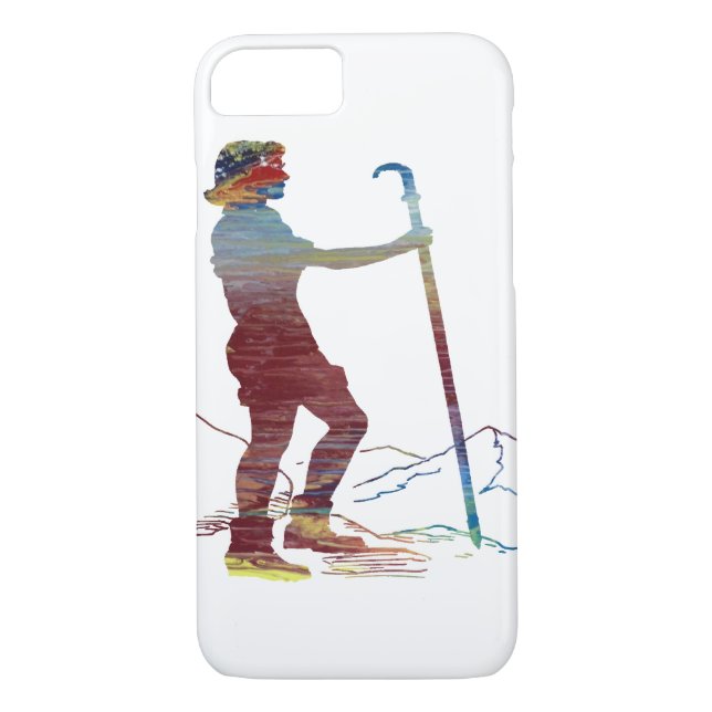 Hiking Case-Mate iPhone Case (Back)