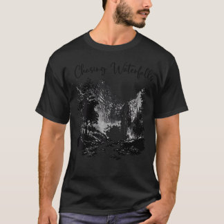 Hiking Chasing Waterfalls Hikers Nature T-Shirt
