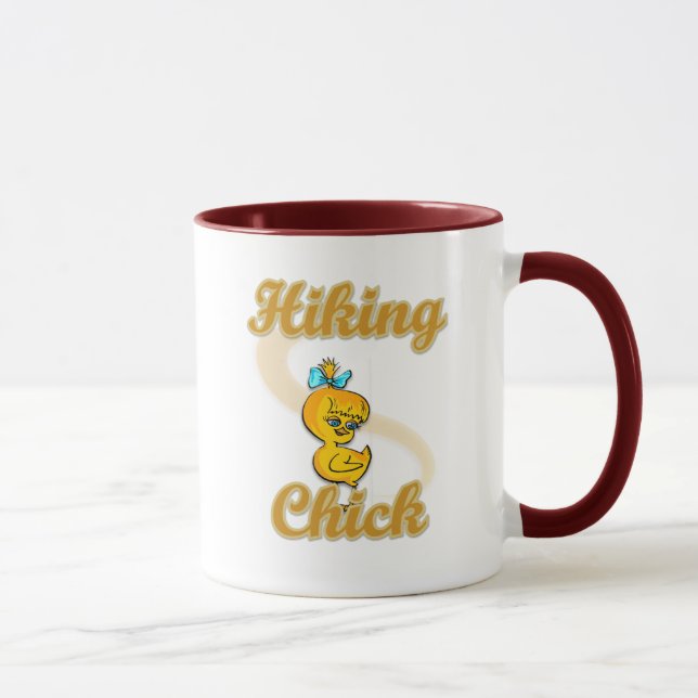 Hiking Chick Mug (Right)