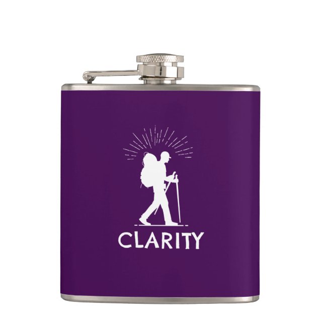 Hiking Clarity Flask (Front)