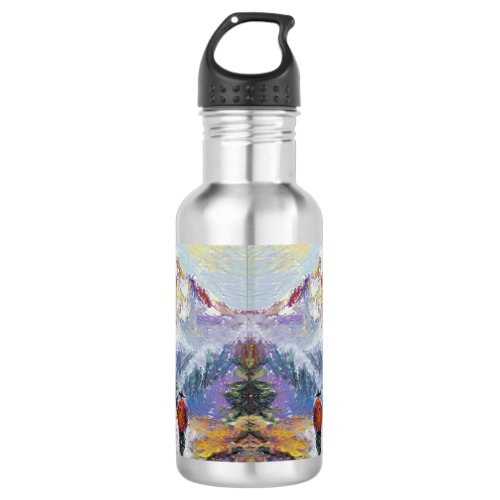 Hiking â Colorado Mountains Painting â Bottle