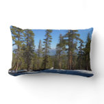 Hiking Down from Mitchell Peak at Sequoia Lumbar Pillow