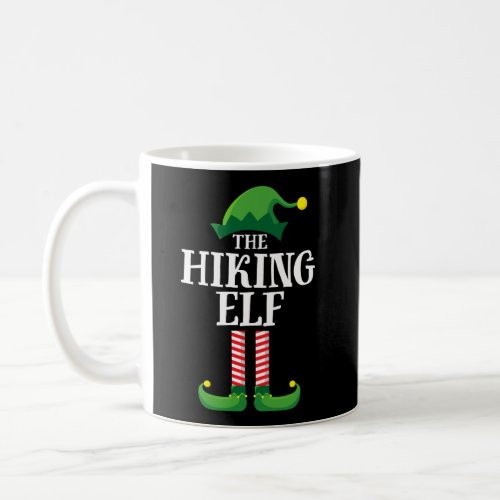 Hiking Elf Matching Family Group Christmas Party P Coffee Mug