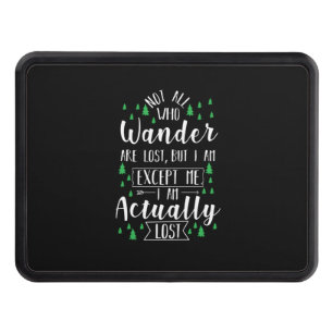 Hiking Funny Saying Hitch Cover