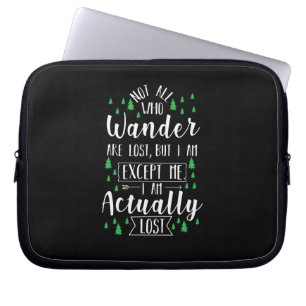 Hiking Funny Saying Laptop Sleeve