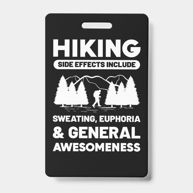 Hiking General Awesomeness Badge (Front)