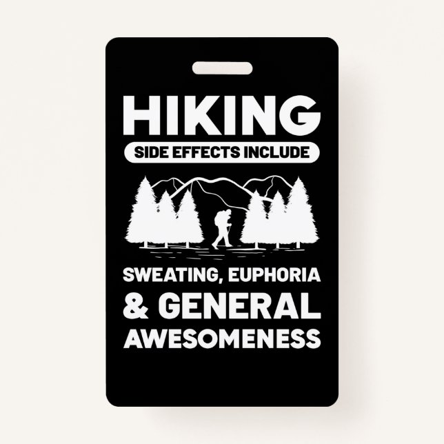 Hiking General Awesomeness Badge (Front)