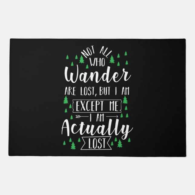 Hiking Gift Doormat (Front)