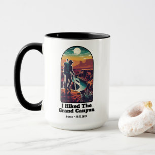Hiking Grand Canyon National Park Arizona Mug