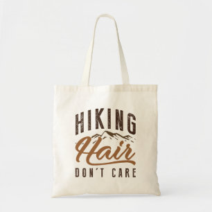 Hiking Hair Don’t Care Tote Bag