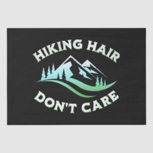 Hiking Hair Don't Care Tissue Paper
