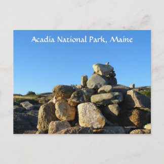 Hiking in Acadia Postcard