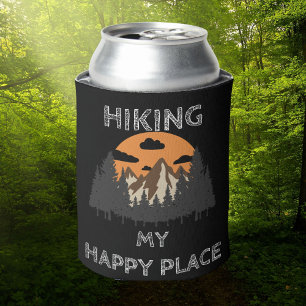 Hiking Is My Happy Place - Hikers Motivation Can Cooler