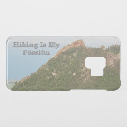 Hiking is my Passion: Mountain themed phone case