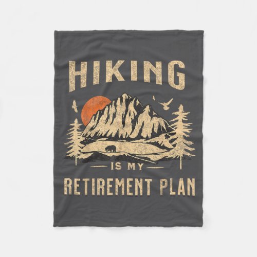 Hiking Is My Retirement Plan Funny Hiking 