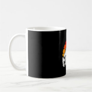 Hiking is therapy funny hiking camping retro coffee mug