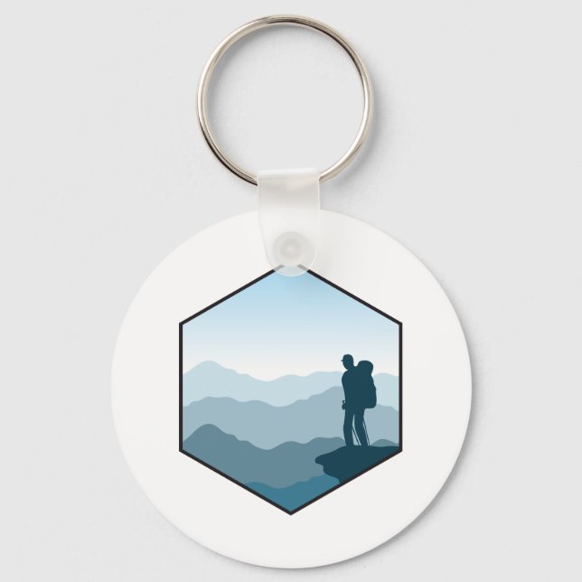 Hiking Keychain (Front)