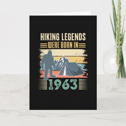 hiking legends were born in1963 card