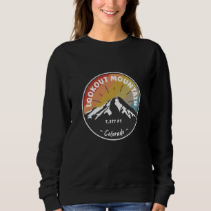 Hiking Lookout Mountain Colorado Sweatshirt