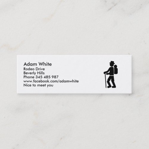 Hiking Business Cards