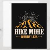 Hiking More Worry Less (Front/Back)