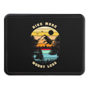 Hiking More Worry Less Hitch Cover