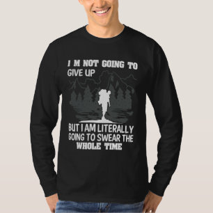 Hiking Nature Retirement  Hiker Mom Dad Women Men  T-Shirt