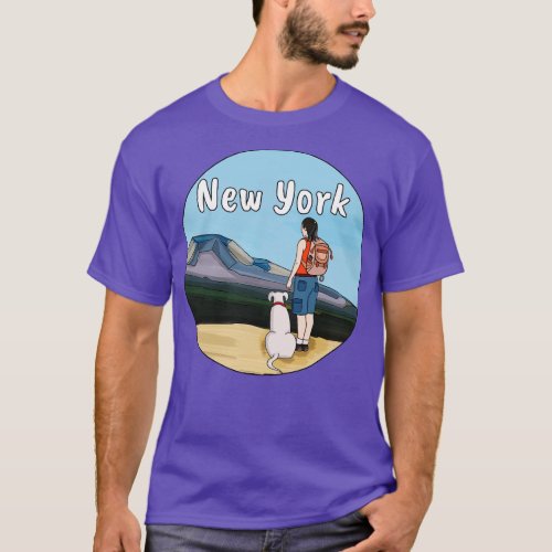 Hiking New York T_Shirt