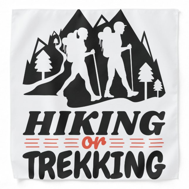 Hiking or Trekking Bandana (Front)
