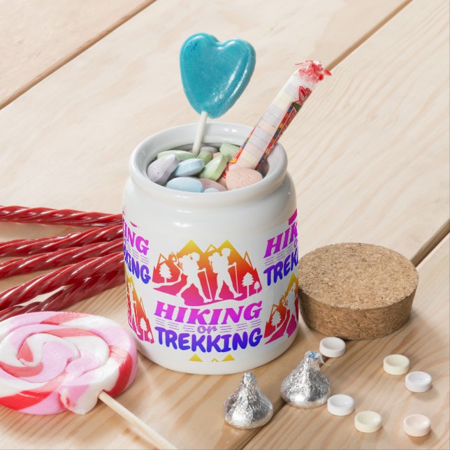 Hiking or Trekking Candy Jar (In Situ)