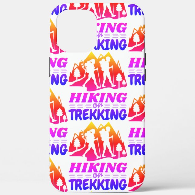 Hiking or Trekking Case-Mate iPhone Case (Back)